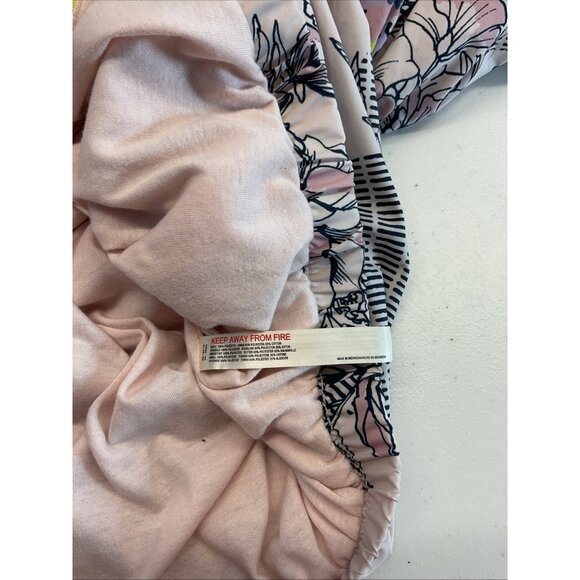 Anthropologie Pink and Blue Patterned Jacket - Picture 7 of 11